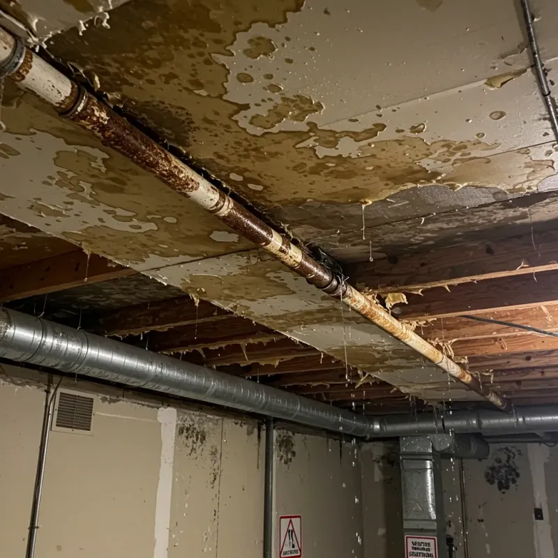 Ceiling Water Damage Repair in Madison Center, CT