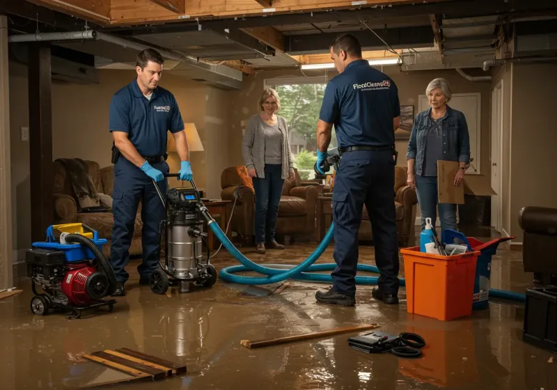 Basement Water Extraction and Removal Techniques process in Madison Center, CT